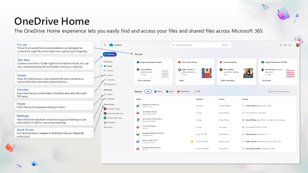 onedrive quick search